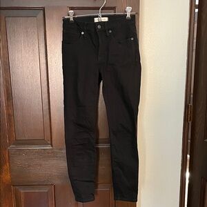 Petite Madewell Black Denim Jeans